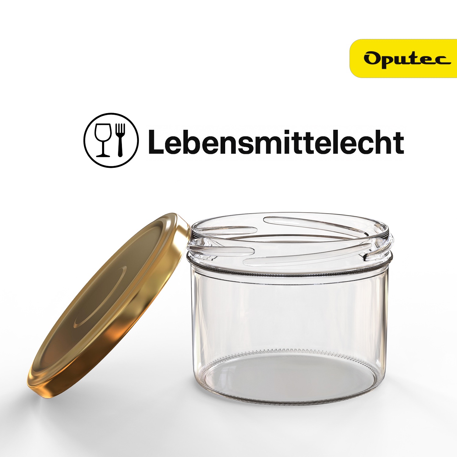 10 x Schraubdeckel TO 82 – Gold