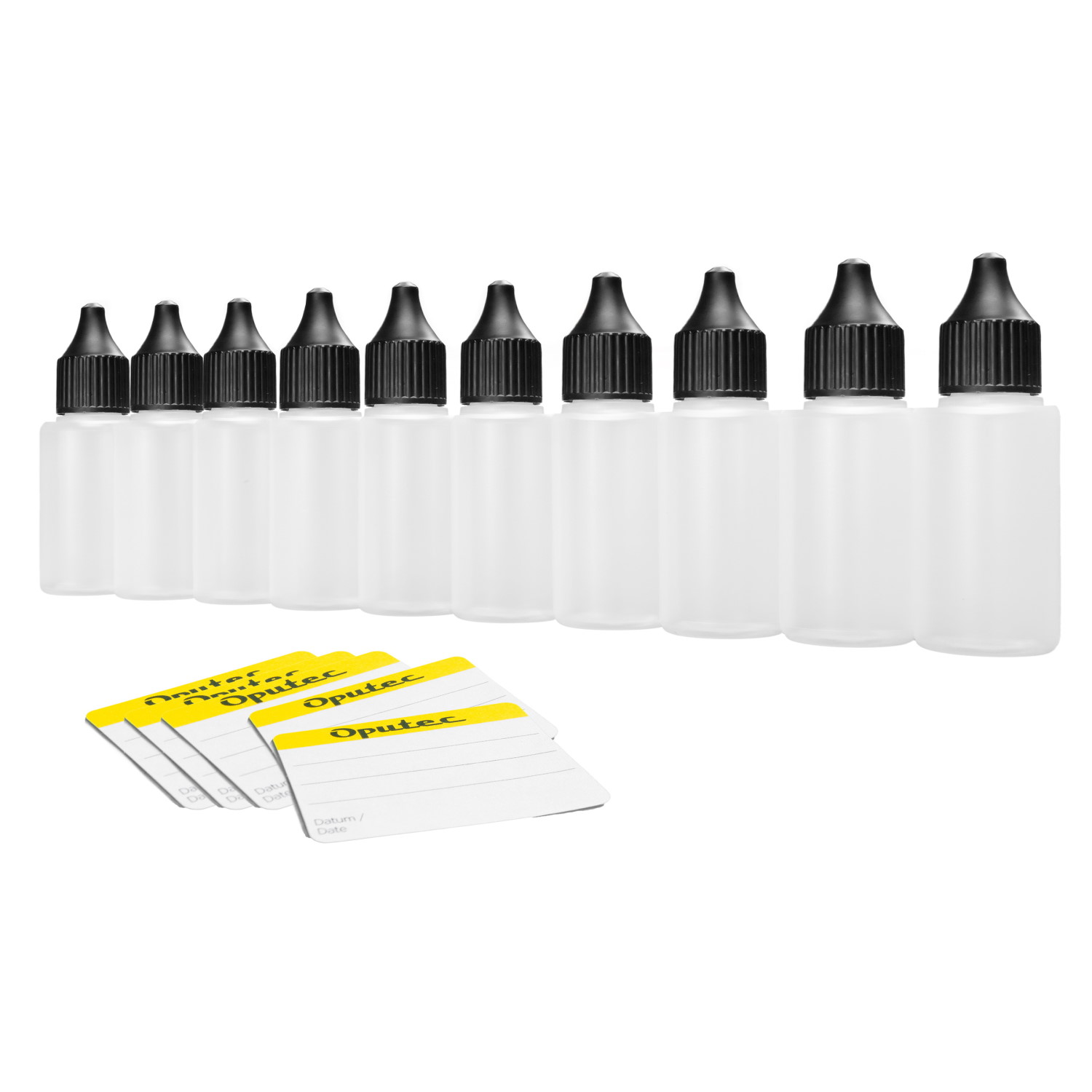 10 x 30ml Dosierflaschen / Liquid-Flaschen mit Tröpflerspitze 10 x 30ml Dosierflaschen / Liquid-Flaschen mit Tröpflerspitze
