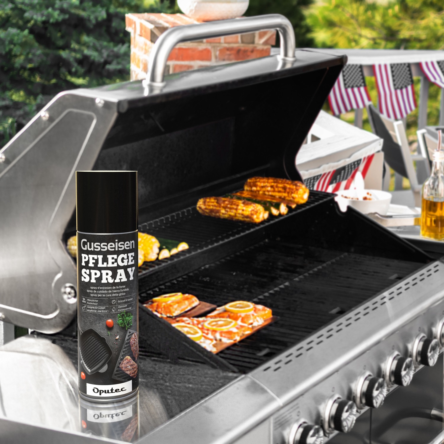 Gusseisenpflegespray_Mood2_1500 3 x 500ml Gusseisen-Pflegespray - Schutz & Pflege für Gusseisen