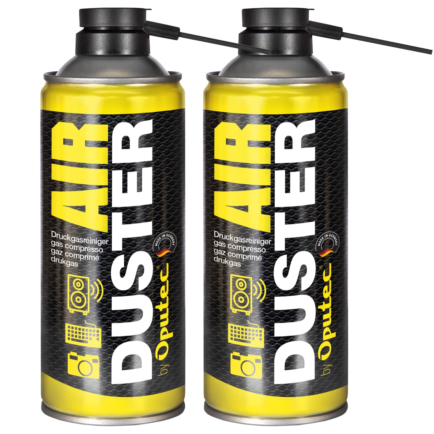 2 x 400ml Druckluftspray - Air Duster