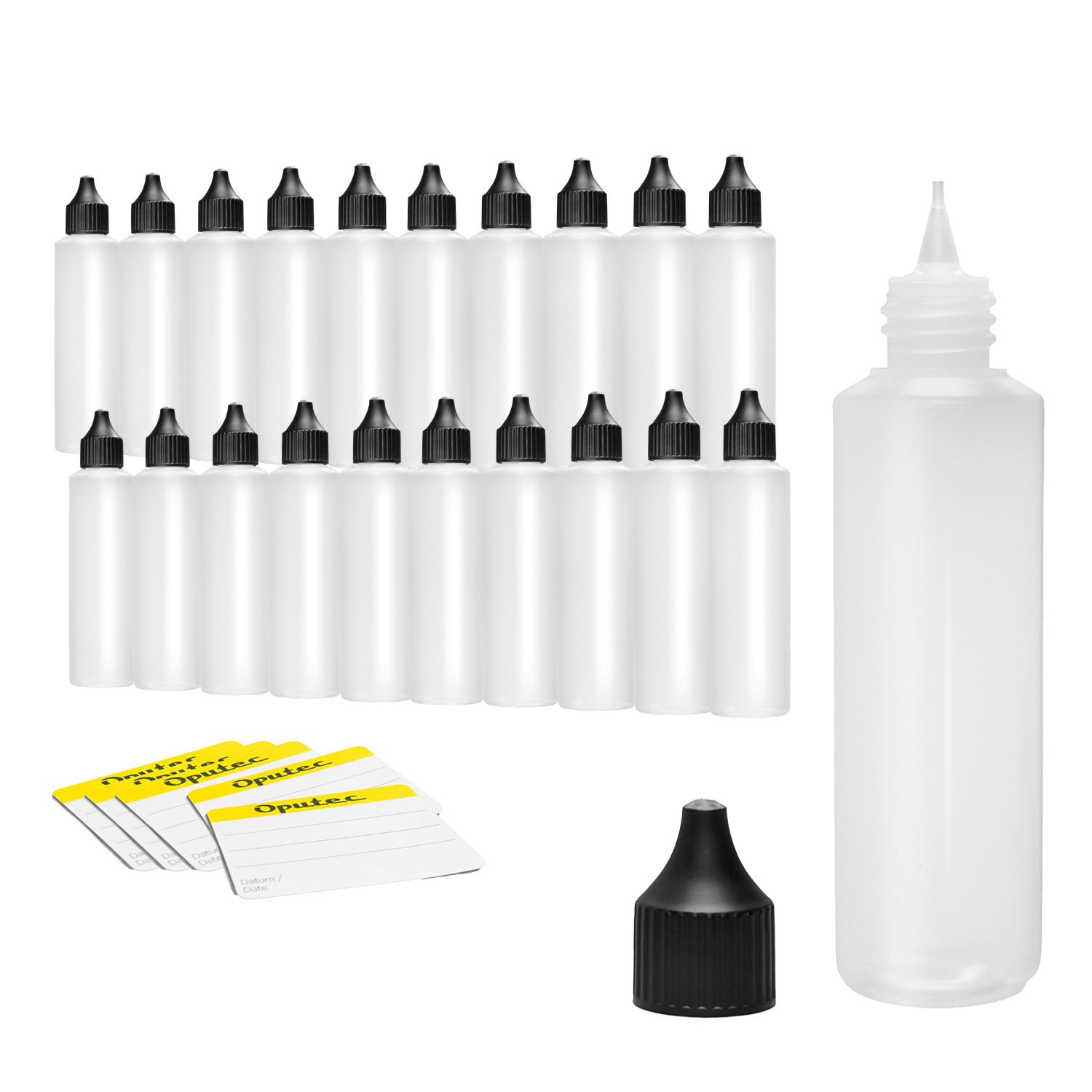 20 x 250ml Dosierflaschen / Liquid-Flaschen mit Tröpflerspitze