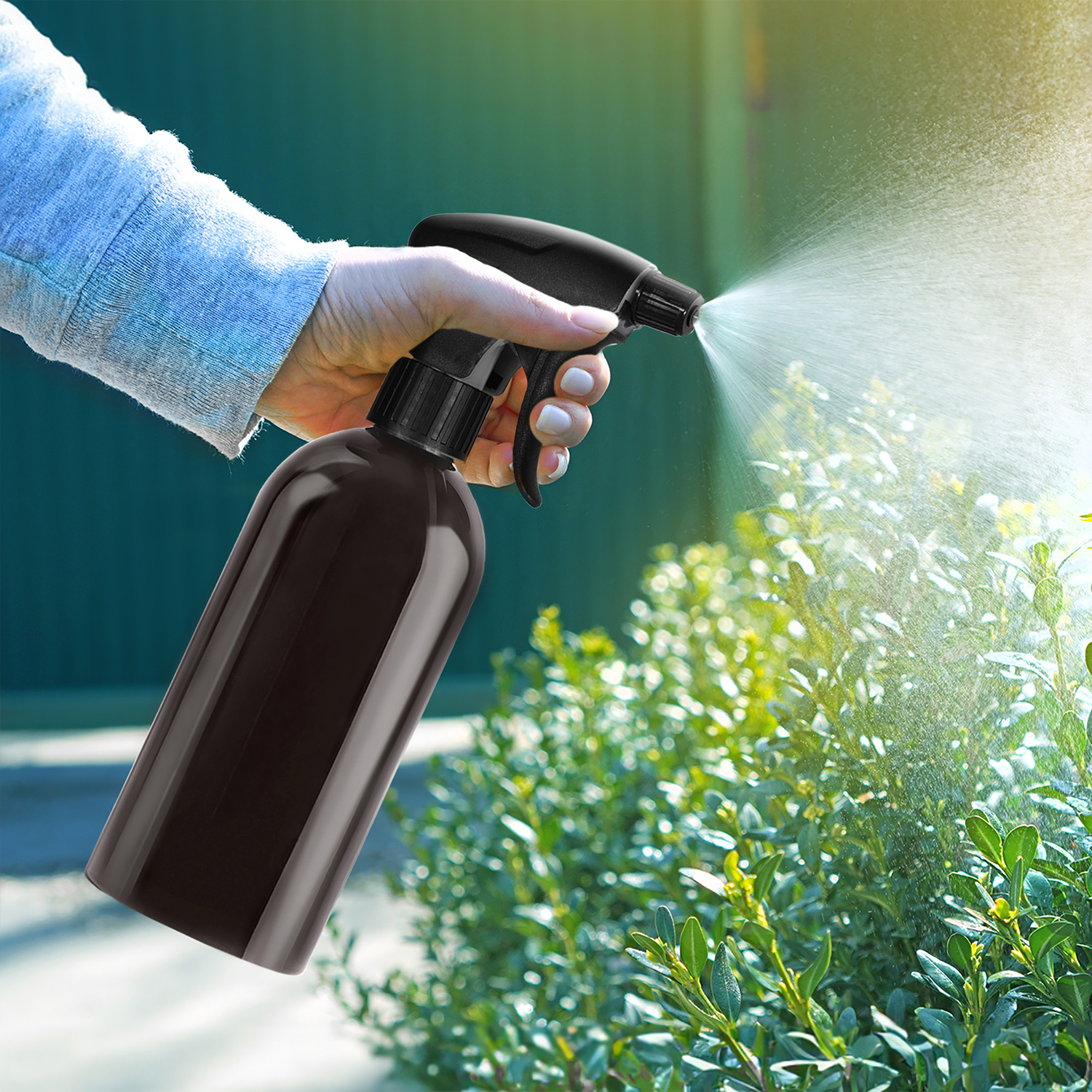 YFNVH 12er-Set Sprühflaschen 500ml – Leer, Mit Verstellbarer Düse, BPA-frei, Ideal Für Reiniger, Pflanzen & Haarspray