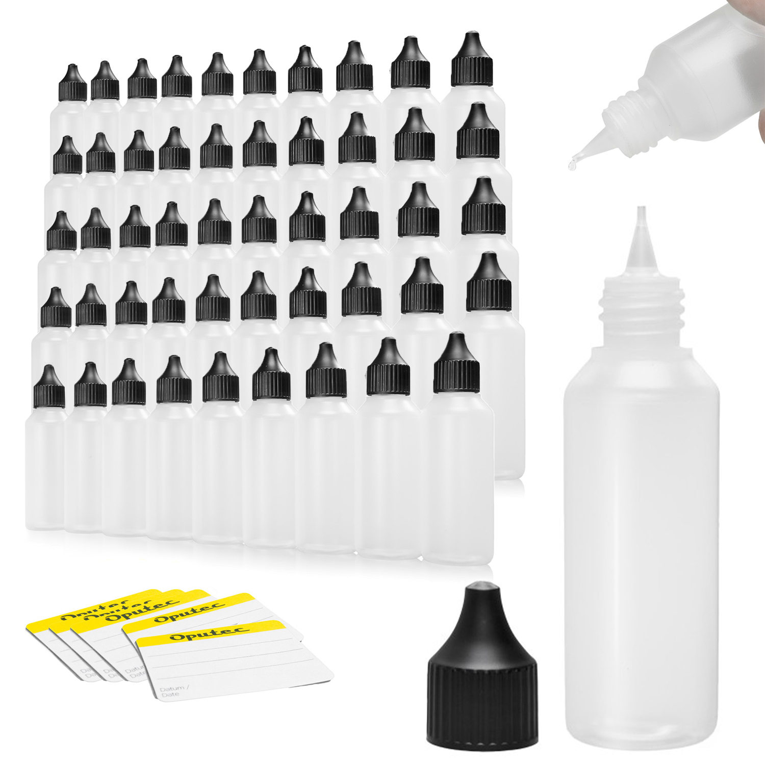 50 x 50ml Dosierflaschen / Liquid-Flaschen mit Tröpflerspitze 50 x 50ml Dosierflaschen / Liquid-Flaschen mit Tröpflerspitze