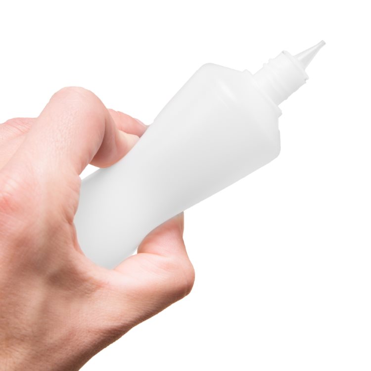 250ml_Leerflaschen_Detail1_750 50 x 250ml Dosierflaschen / Liquid-Flaschen mit Tröpflerspitze