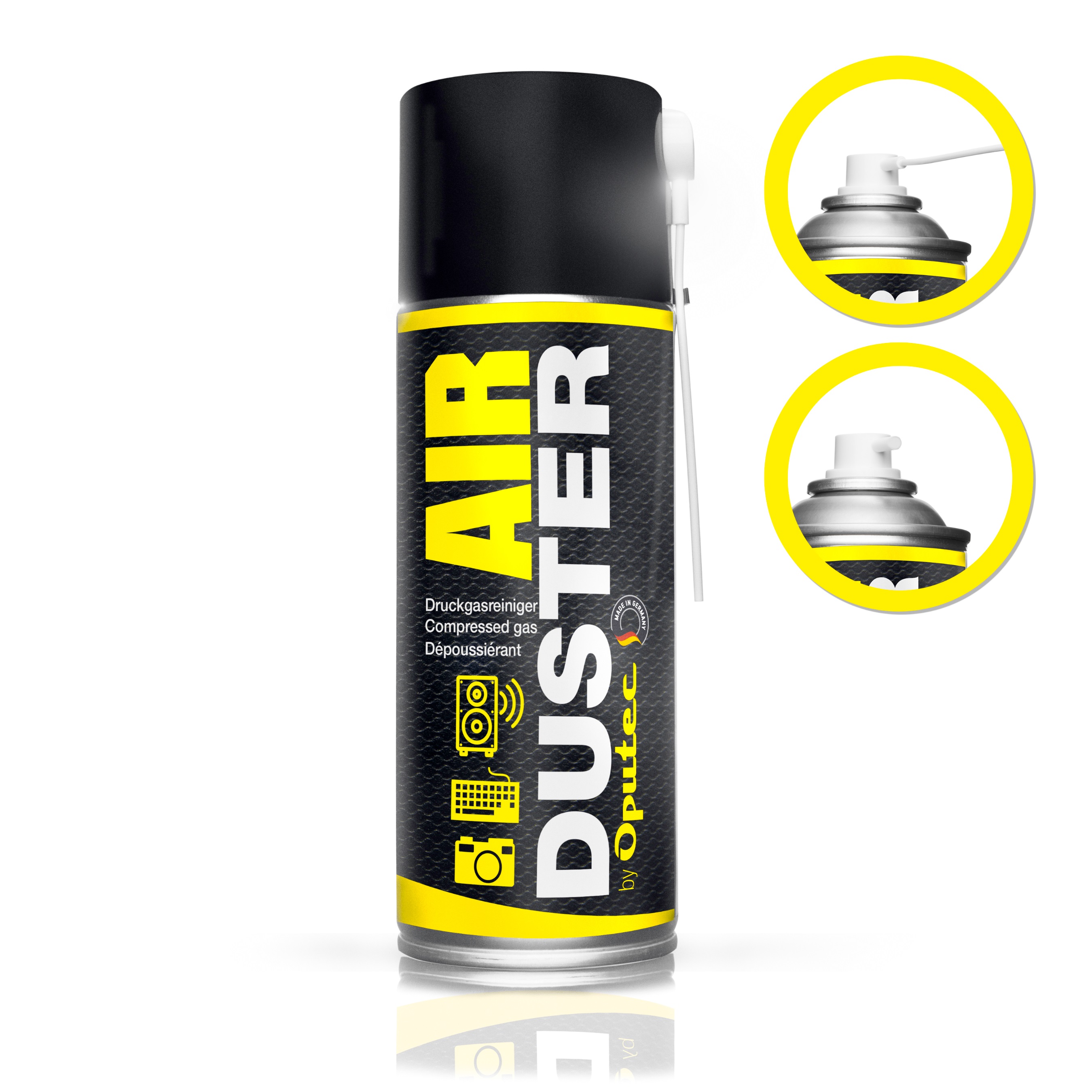 RONOL Druckluft Spray Dose, 400ml, Spray Duster